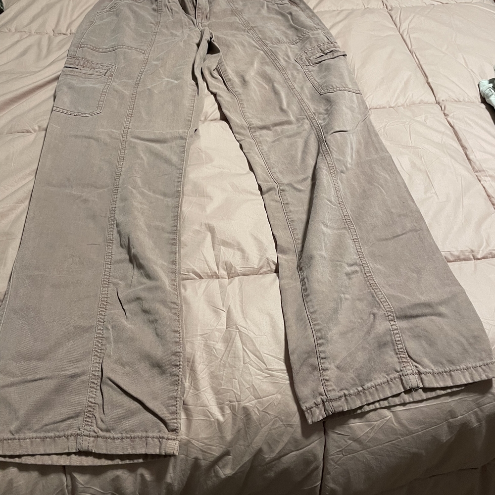 Maurices Women's Wide Leg Pants in Tan